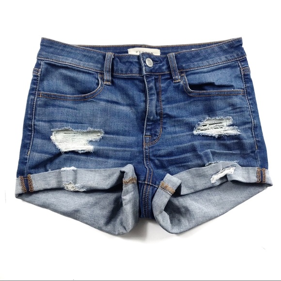PacSun Pants - Pacsun Super Stretch Shortie Jean Shorts Size 27